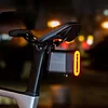 Bicycle Tail Light Smart Brake Sensor IPX6 5 Modes Mountain Road Bike Night Riding Bluetooth Password Cable Lock