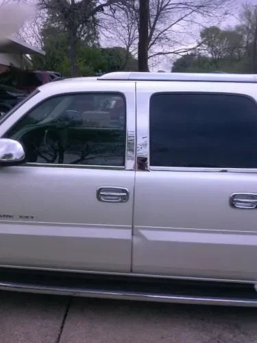 Dronehint CHEVY TAHOE CHROME PILLAR POSTS FITS  2000-2006  4 PIECE SET  (For: GMC) Parts