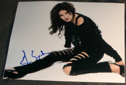 JESSICA SZOHR SIGNED AUTOGRAPH RIPPED PANTS BABE Photo Poster painting