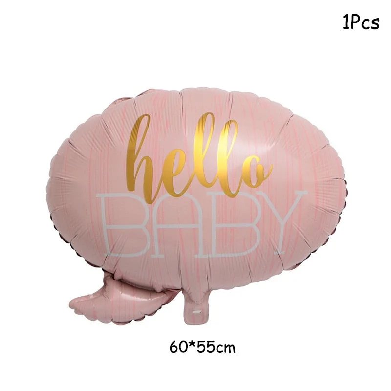 Gold Pink Disposable Tableware Set Paper Plates Cup Napkin Baby 1st Birthday Party Decor Baby Shower Girl Party Supplies Balloon