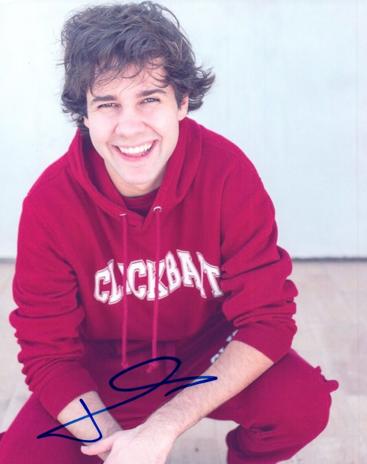 David Dobrik Signed Autographed 8x10 Photo Poster painting COA