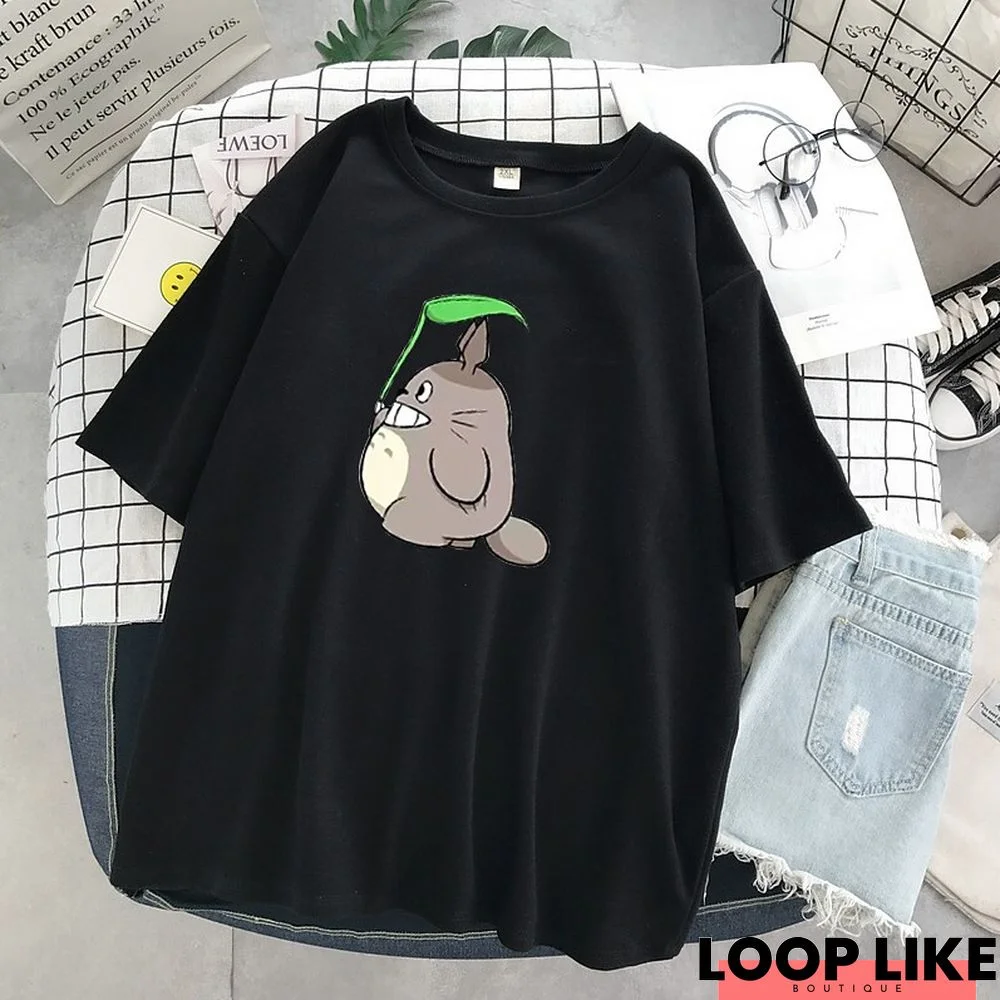 Spirited Away Cosplay T-shirt Anime Cartoon Anime Harajuku Graphic Street Style T-shirt For Men's Women's Unisex Adults' Hot Stamping 100% Polyester Casual Daily
