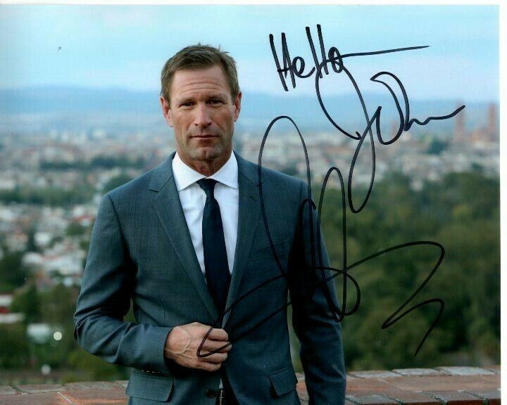 AARON ECKHART Autographed Signed Photo Poster paintinggraph - To John