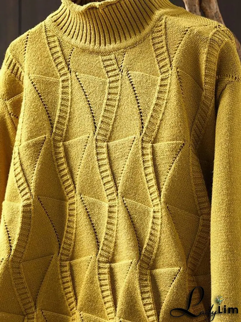 Women's Retro Artistic Loose Casual Pullover Sweater