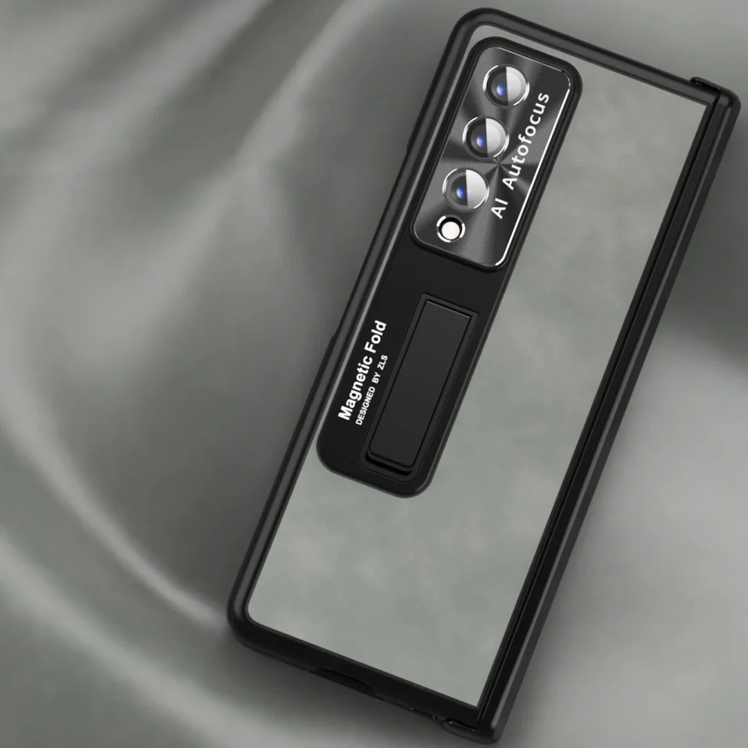 Applicable To Samsung ZFold3/ZFold4 Magnetic Hinge Folding Protective Sleeve