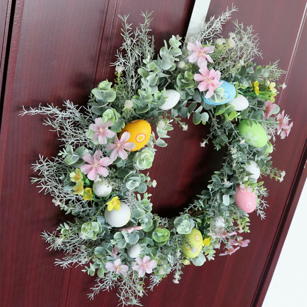Easter Egg Decoration Simulation Plant Wreath