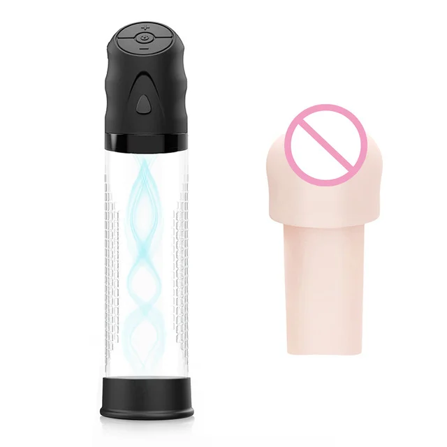 2 in 1 4-Pattern Vacuum Sucking Penis Enhancer