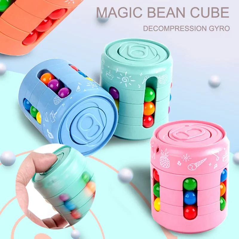 (🌲Early Christmas Sale- SAVE 48% OFF)Rotating Magic Bean Cube
