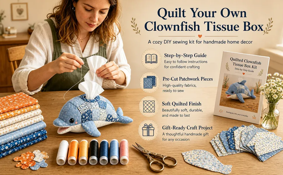 6 WHIMSICAL OCEAN ANIMAL PATCHWORK DESIGNS