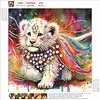 Diamond Painting-DIY Crystal Rhinestone Lion