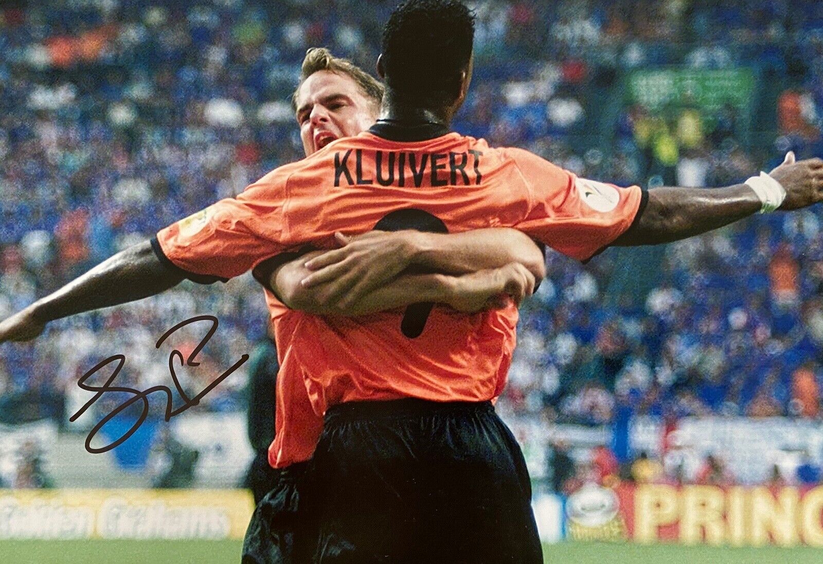 Frank De Boer Hand Signed 12x8 Netherlands Photo Poster painting, Ajax, Barcelona, Rangers 2