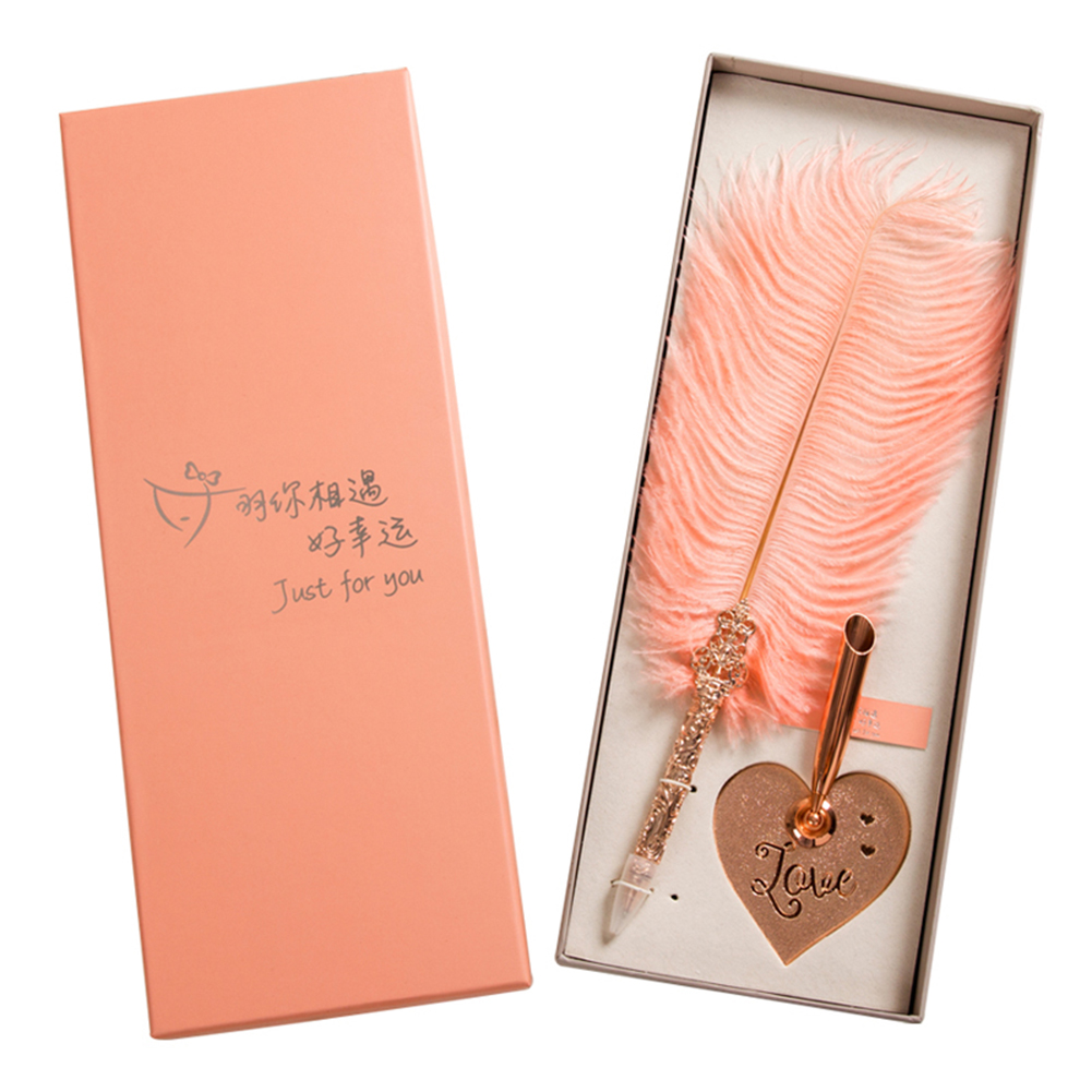 

Cassowary Vintage Student Wedding Supplies Calligraphy Feather Dip Pen+Pen Holder Kit, 501 Original