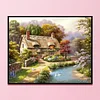(Counted/Stamped) 11CT Country House-Cross Stitch 40*50cm/15.7x19.7in