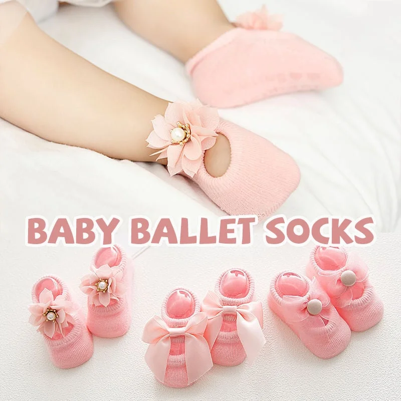 🔥Hot Sale 49% Off👼Baby Ballet Socks 