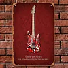 Van Halen - Panneaux en &eacute;tain m&eacute;tallique(20*30cm/30*40cm) - Musique