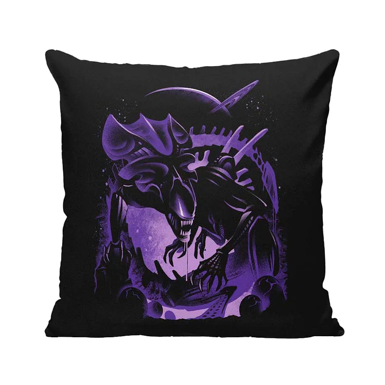 11CT Printed Silhouette Cross Stitch Pillowcase Embroidery Pillow Cover Decor gbfke
