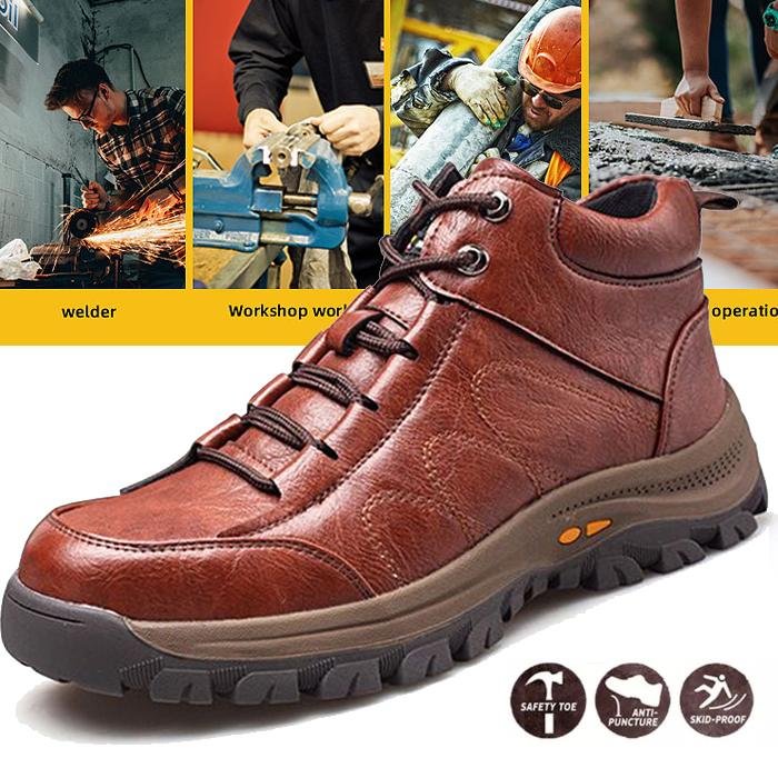 Indestructible Work Safety Steel Toe Shoes
