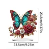 Rose Butterfly Double Sided - 5D DIY Ornament