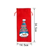5D DIY Special Shaped Drill Diamond Painting Christmas Snowman Wine Bottle Bags Covers Kits