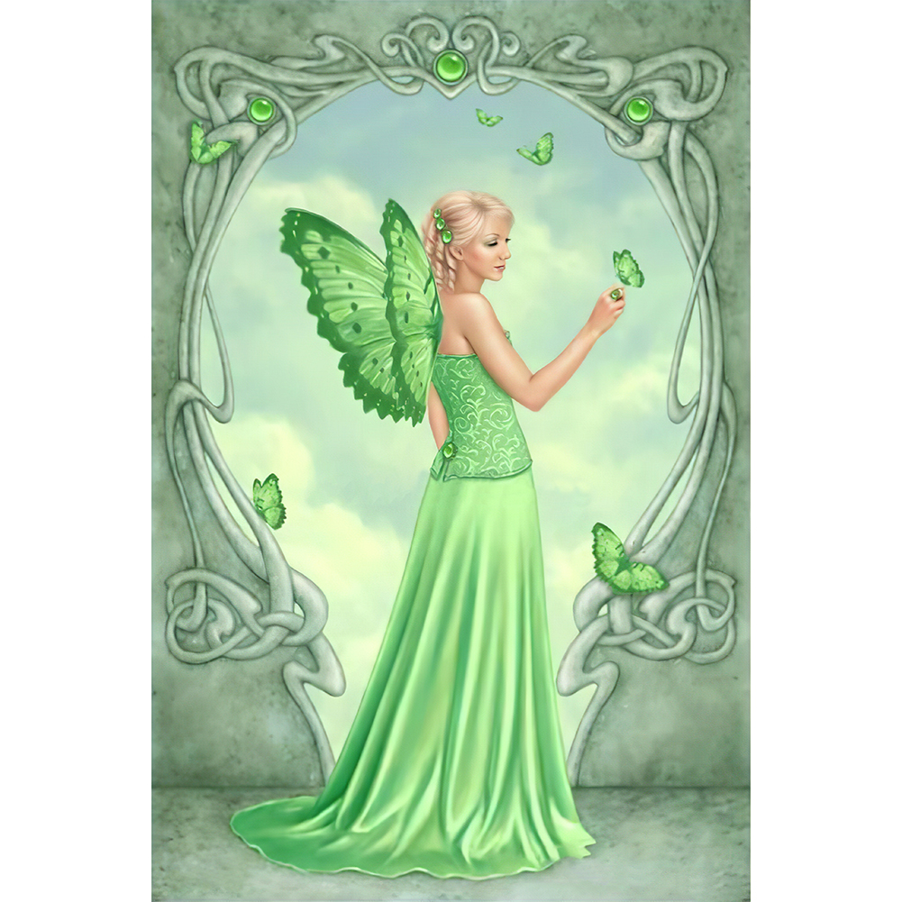 

Butterfly Angel - Round Drill Diamond Painting - 30*45CM, 501 Original