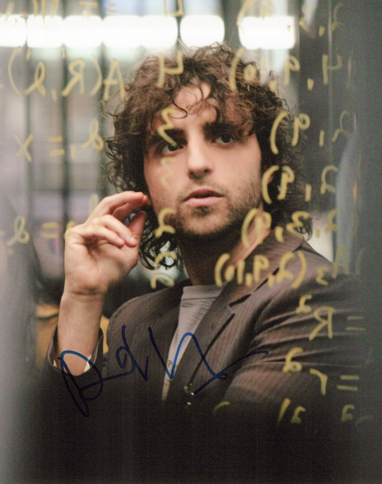 David Krumholtz Numb3rs autographed Photo Poster painting signed 8X10 #10 Charlie Epps