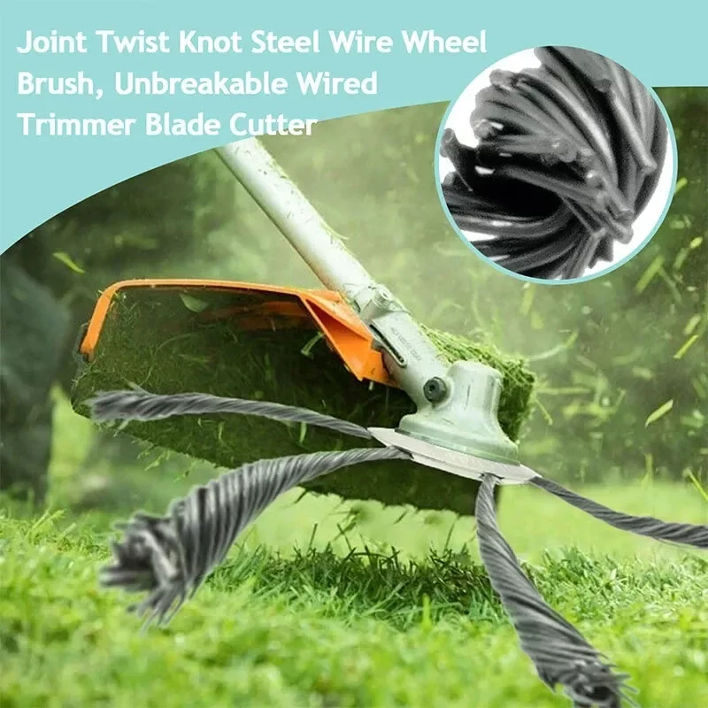 Lawn Mower Steel Wire Grass Trimmer Head