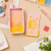 Crown Flip Cover Diamond Painting Sorting Tray with Spout (Pink)