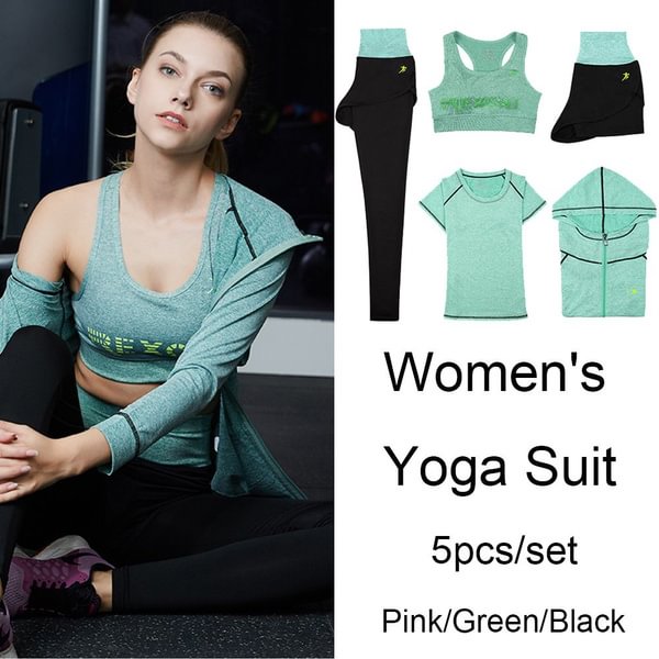 Outdoor Women's Clothing Jogging Clothes Hooded Clothes Jumpsuit Training Workout Fitness Suit Sports Bra Yoga Wear Set Cycling Yoga Suit Sports Suit - Shop Trendy Women's Fashion | TeeYours