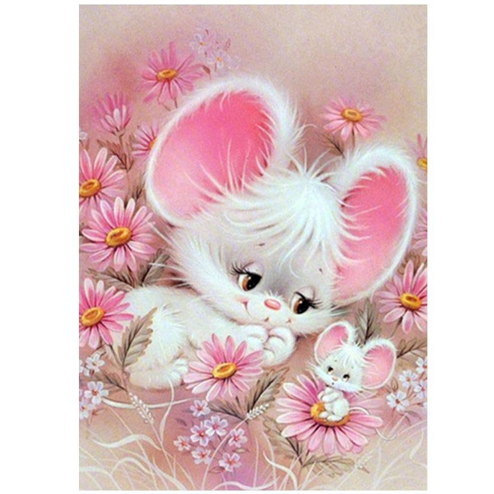 Mouse - Partial Drill - Diamond Painting(30*40cm)