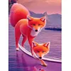 Diamond Painting -DIY Round Drill Fox
