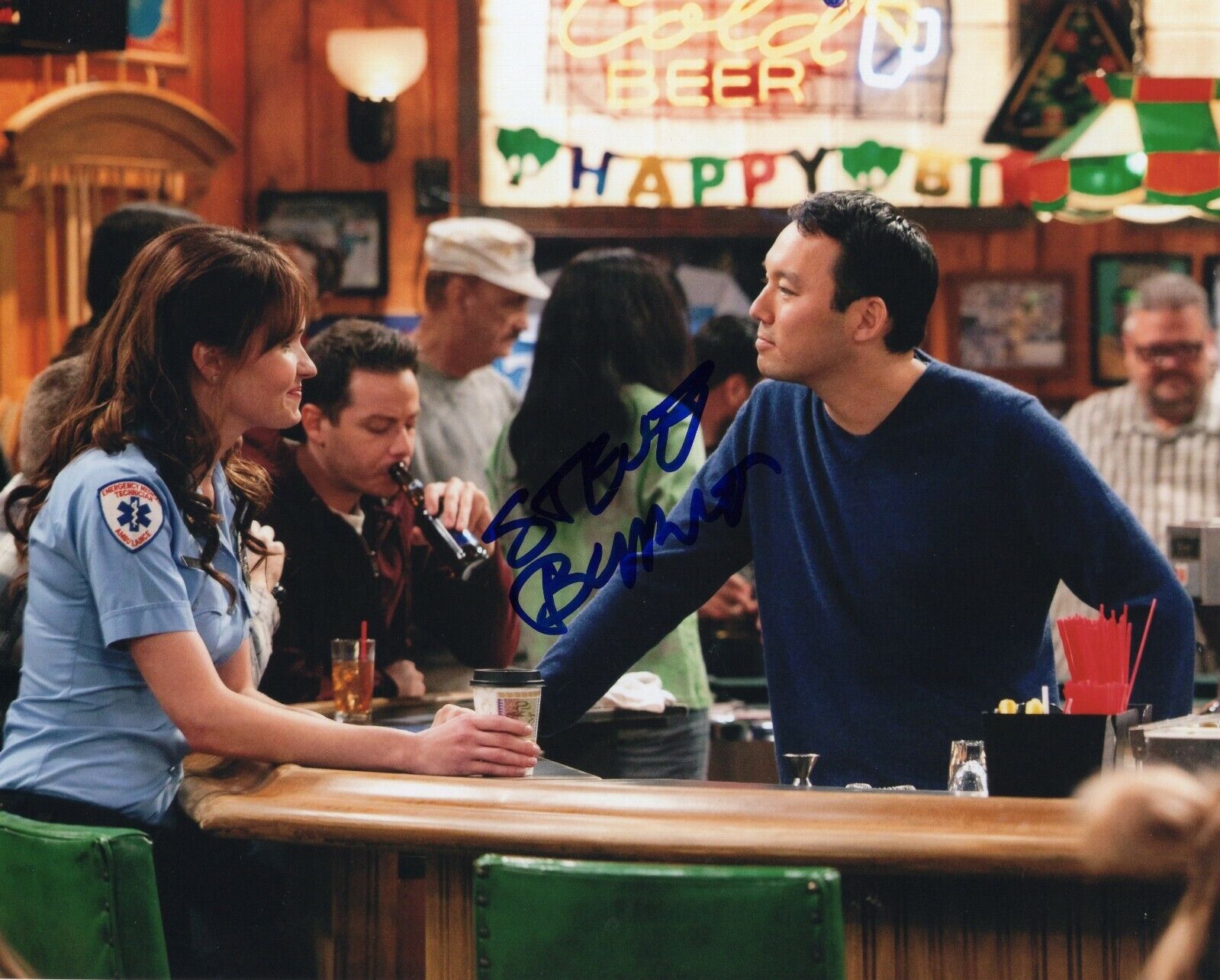 Steve Byrne Signed 8x10 Photo Poster painting w/COA Sullivan And Son TV Show w Tonight Show #2