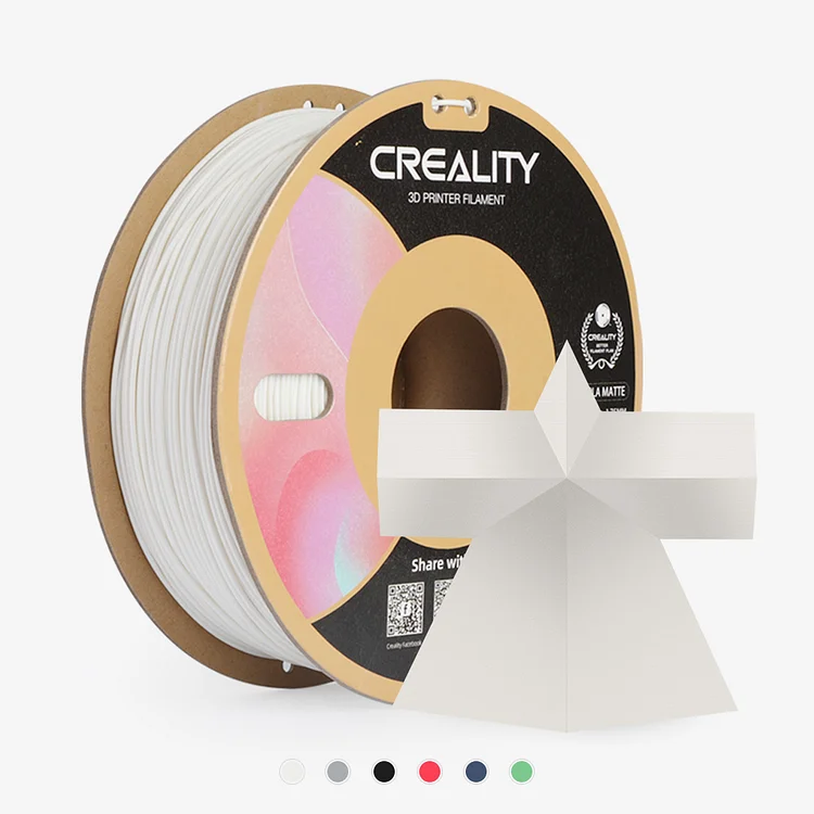 CR-PLA Matte 1.75mm Filament - Matte Finish, Fashionable Colors
