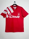 1991-1992 Retro Liverpool Home Football Jersey 1:1 Thai Quality love fball
