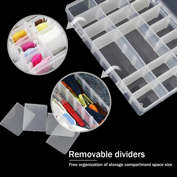 1pc Cross Stitch Floss Winder Tool Plastic Thread Organizer Board. Suitable  For Embroidery And Sewing, Color Random