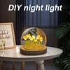 Artificial Tulip Flower Night Light Bedside Lamp LED Night Lamp Christmas Gifts