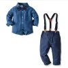 Kids Baby Boys Suits Blazers Autumn Party Sets 2 Pcs