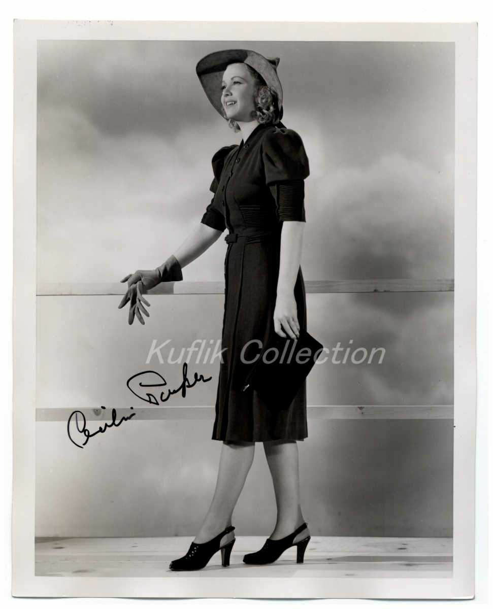 Cecilia Parker - Signed Vintage Celebrity Autograph Photo Poster painting