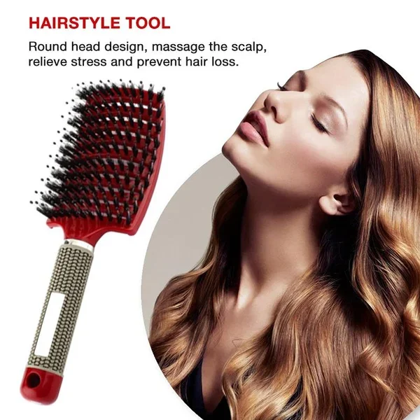Musedesire Arc Form Curved Comb For Curly Hair
