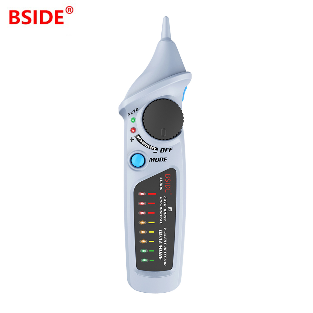 

BSIDE AVD06 12-1000V Adjustable Sensitivity Non-contact Voltage Test Pen, 501 Original