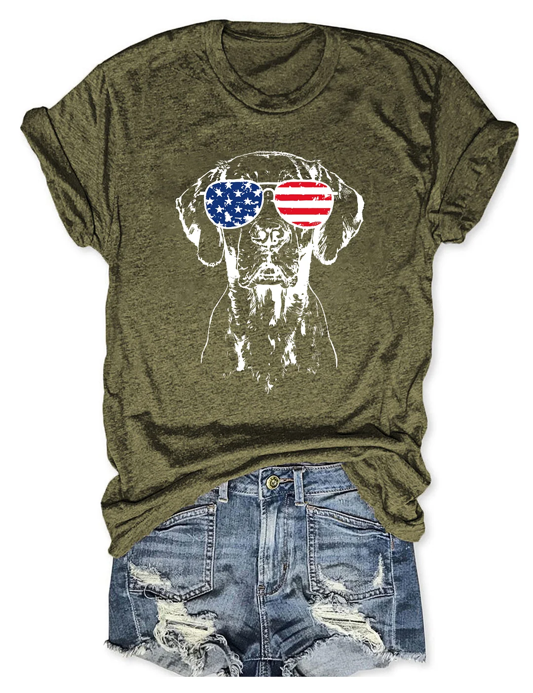 Dog 4th Of July T-shirt