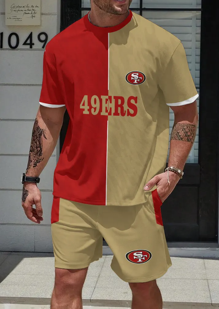 San Francisco 49ers  Limited Edition Top And Shorts Two-Piece Suits