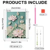 Diamond Painting-DIY Sparkling Special Shaped Pearl Drill Lotus(30x40cm)