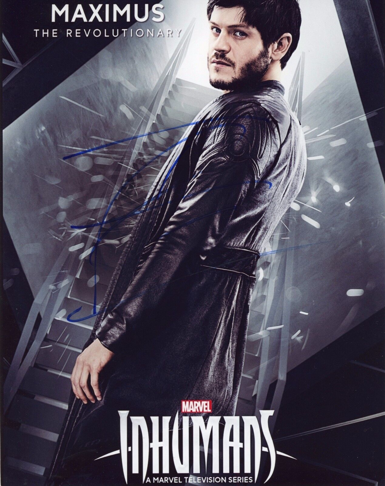 ~~ IWAN RHEON Authentic Hand-Signed Inhumans - Maximus