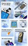 Magnetic Power Bank 6000 Classic Games Nostalgic Retro Game Power Bank HD Magnetic Handheld Game Console