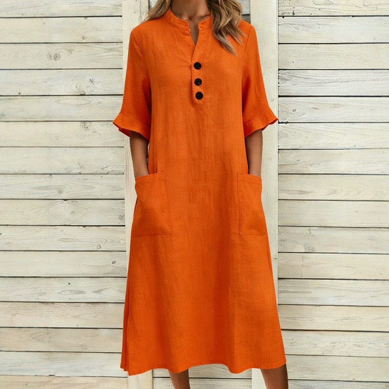 Women's Retro Cozy Linen Cotton Sleeveless Jumpsuit wearshes