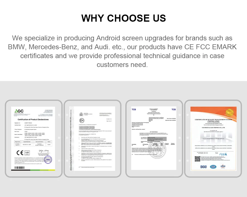 Ugode PORSCHE Macan 12.3inch 2010-2015 Android Radio with Co-Pilot-Bildschirm