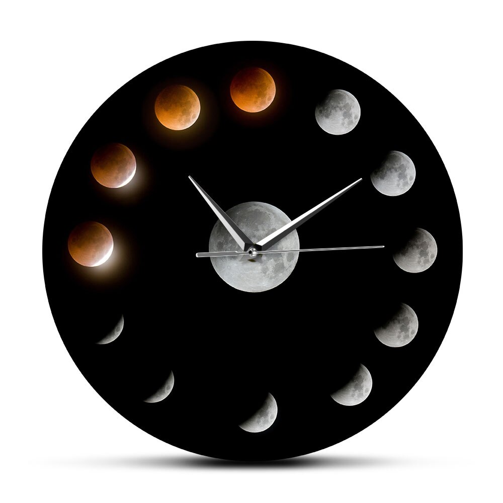 

Outer Space - Frameless Acrylic Wall Clock, 501 Original