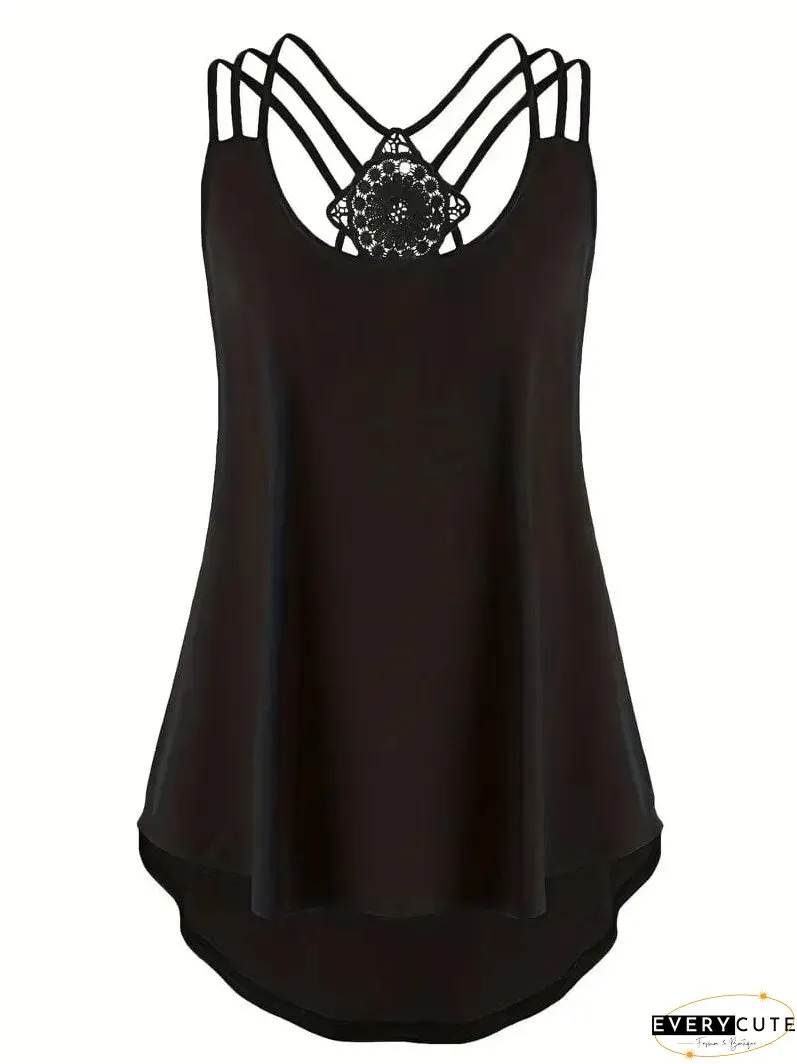 High-Low Hem Plus Size Cami Top