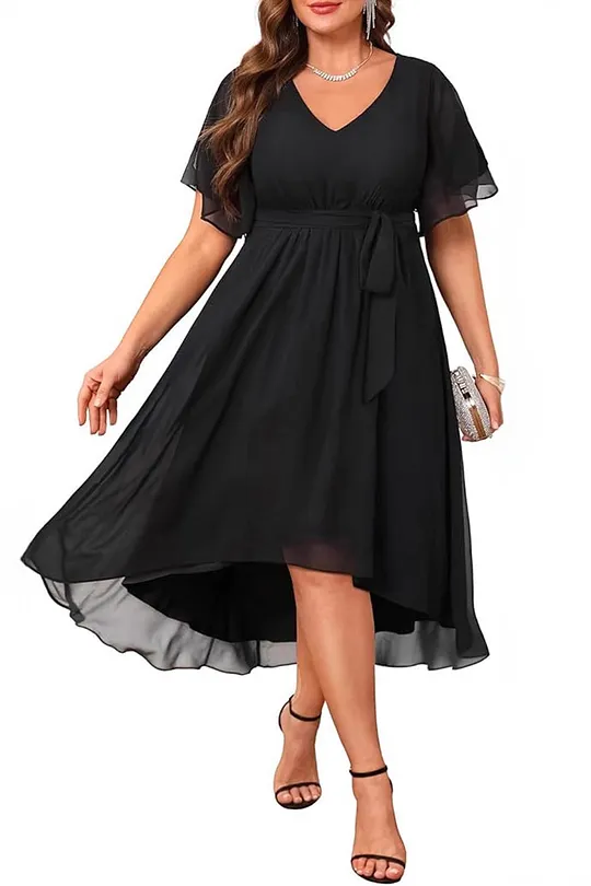 black dresses for curvy ladies Plus Size Black Dresses