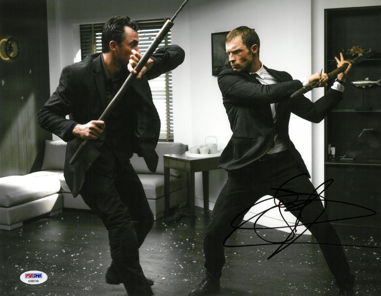 Ed Skrein Signed Transporter Authentic Autographed 11x14 Photo Poster painting PSA/DNA #AB89748